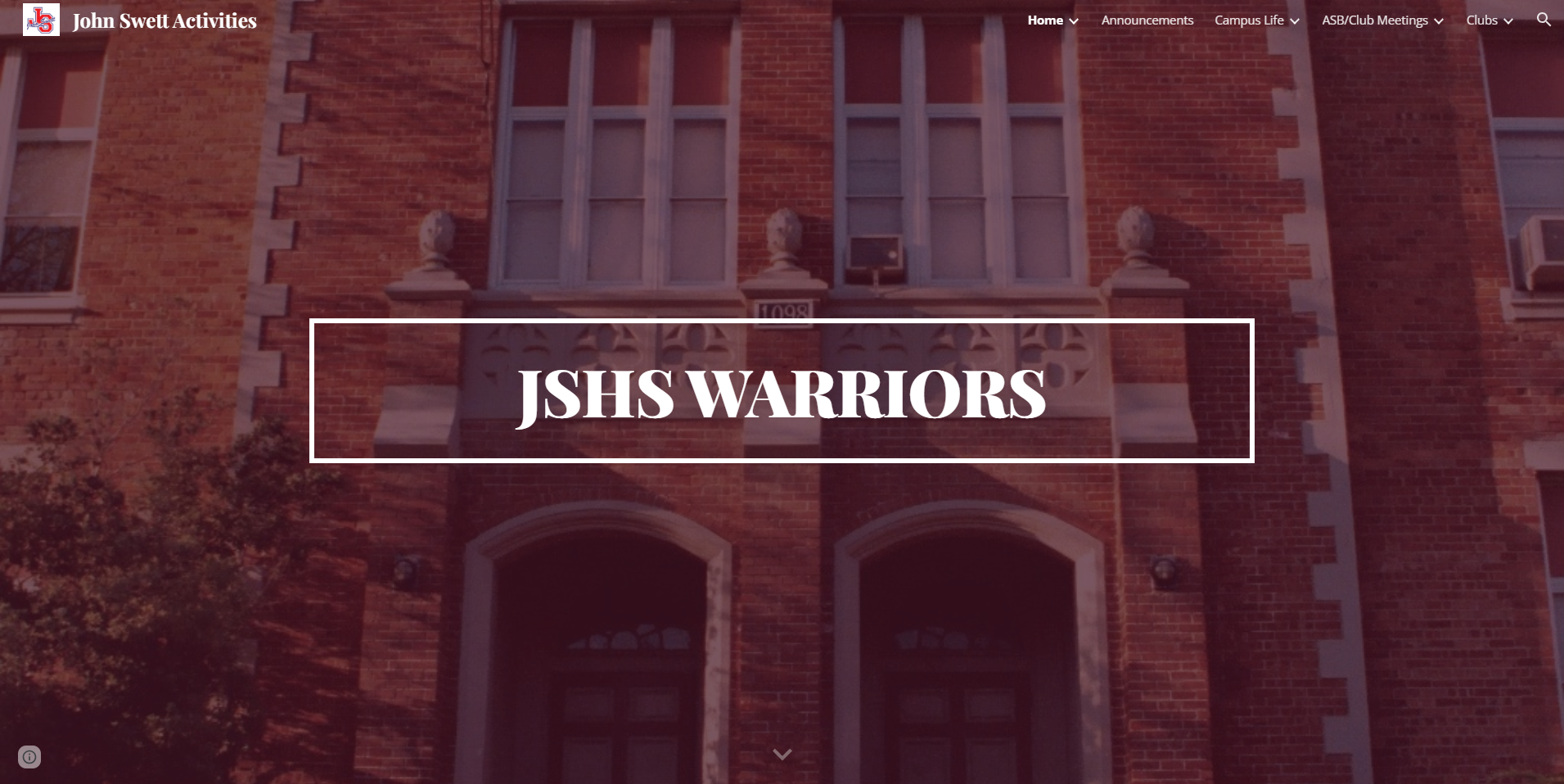 JSHS Activities Google Site 